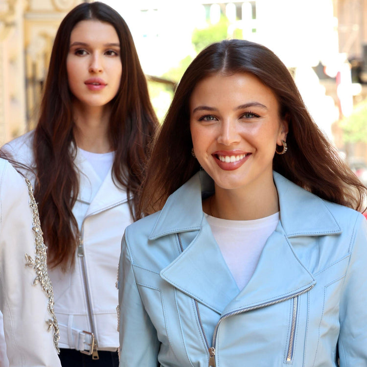 MILANA, azure Perfecto Couture with 