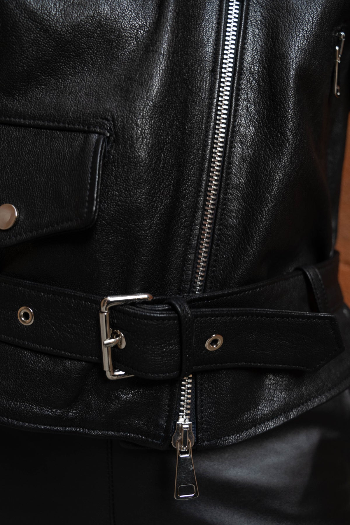 ANNY, le perfecto oversize en cuir de luxe 