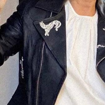 DIANA SC, le sommet Perfecto Couture en cuir - EVA ROJE