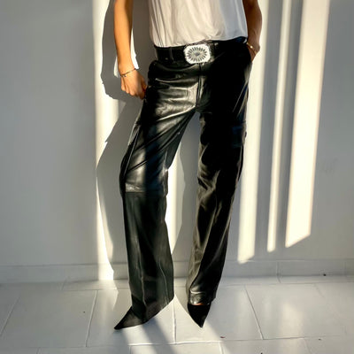 JACQUELINE, the pinnacle of leather cargo elegance - EVA ROJE