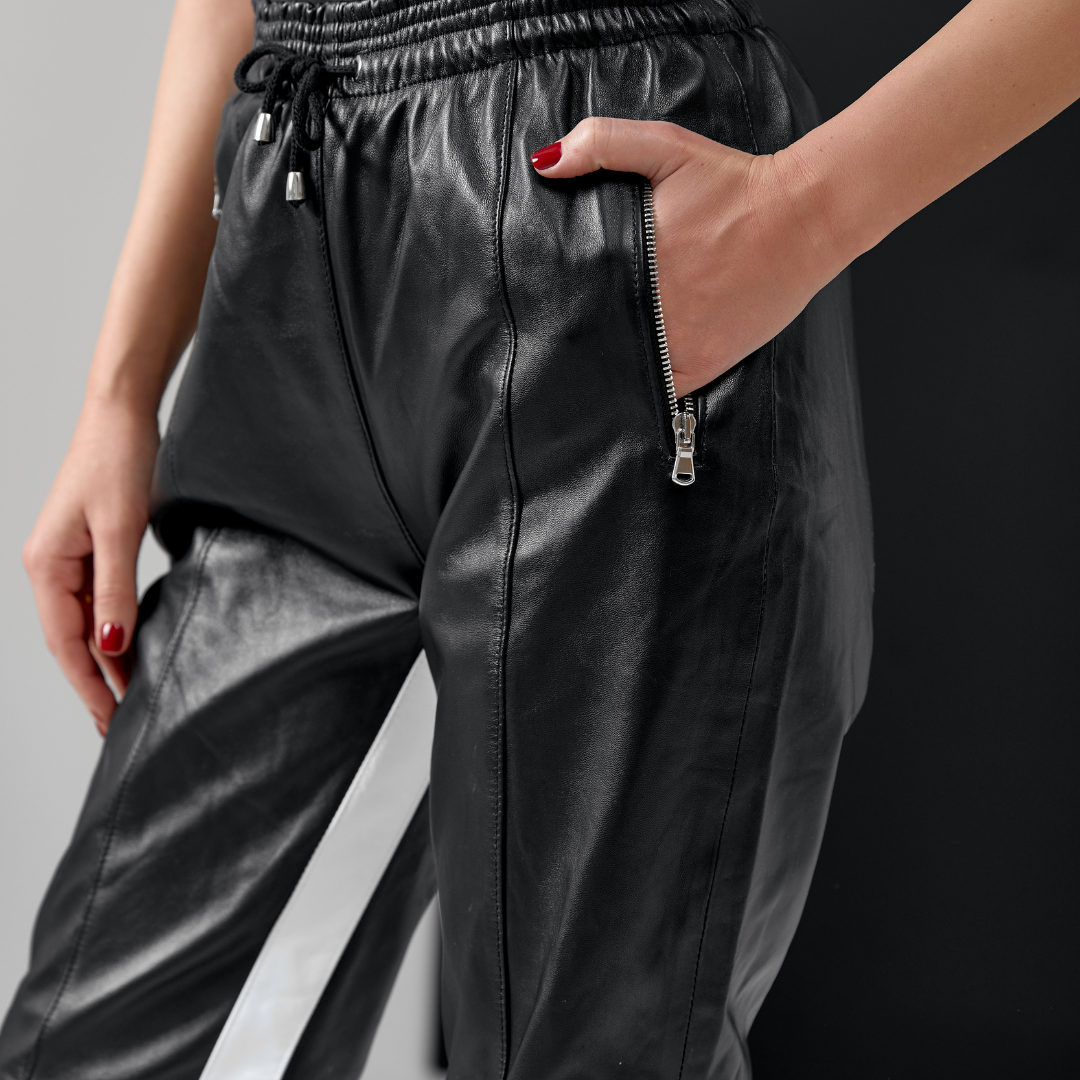 JOYA : le jogging cuir fashion