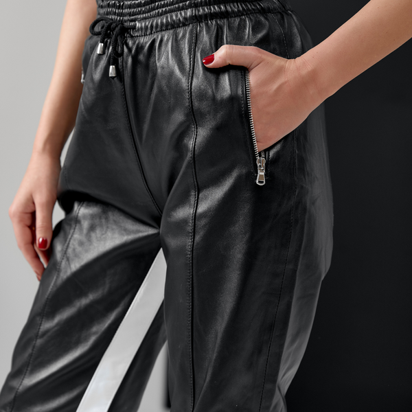 JOYA : le jogging cuir fashion